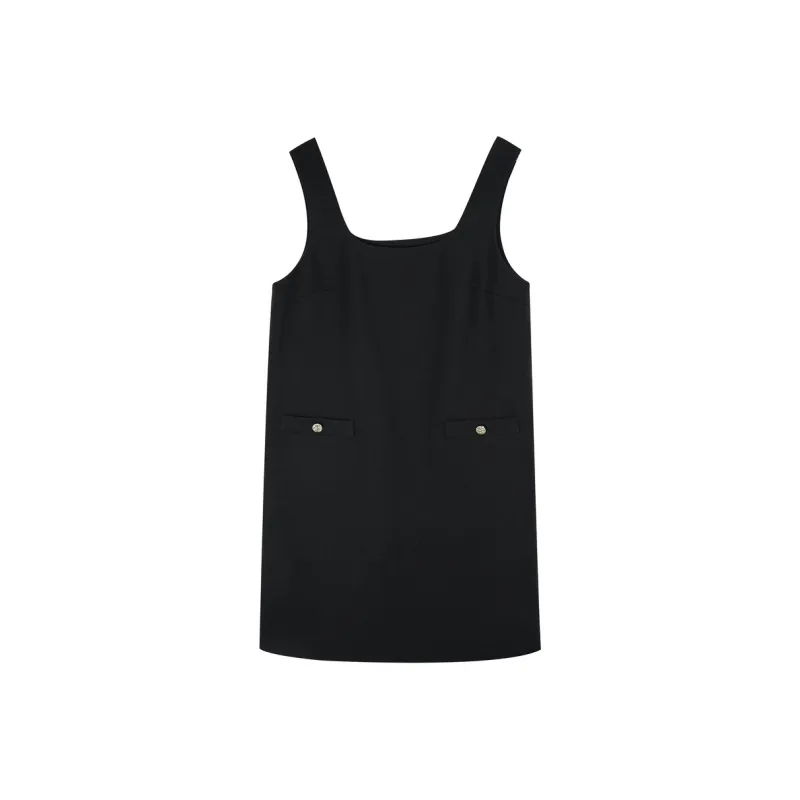 3COLOUR Slip Dresses Women's Black-0