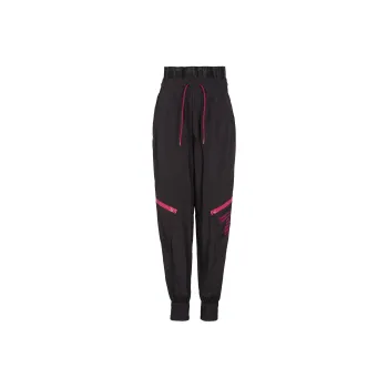 EMPORIO ARMANI EA7 Knitted Sweatpants Women's Black
