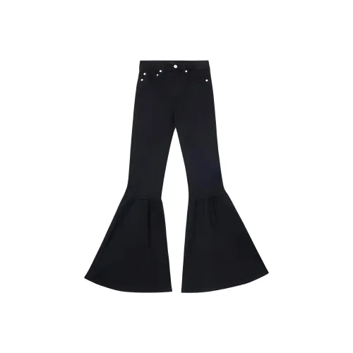 마쥬 블랙 여성 청바지