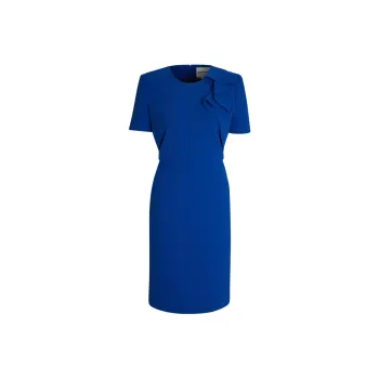 ROLAND MOURET Ruffled Dress