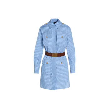 Elisabetta Franchi SS22 Other Cropped Dress Blue