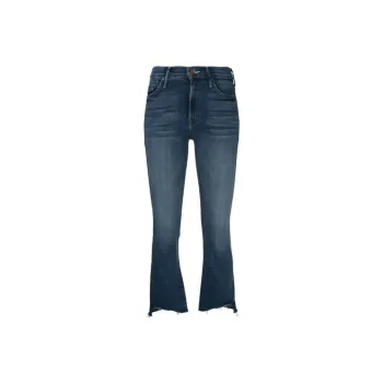 MOTHER Mid-rise Cropped Jeans