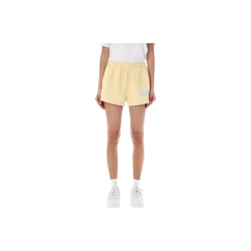 SPORTY & RICH Slogan Printed Elasticated Waistband Shorts