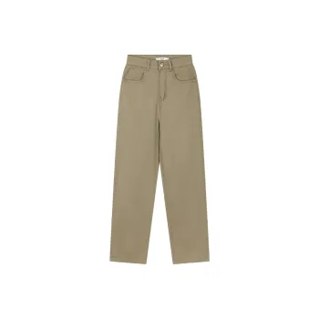 Mo Han Yi Mei Jeans Women's Olive Green