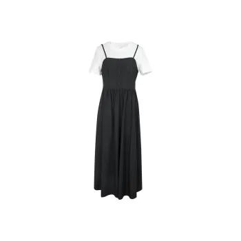 3COLOUR Short Sleeved Dresses Women's Black/White