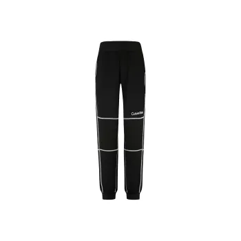 CALVIN KLEIN Knitted Sports Pants Women's Space Black