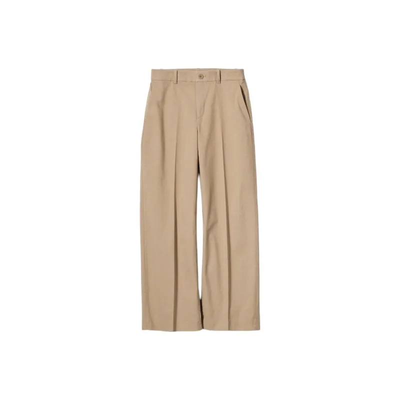 UNIQLO Casual Pants Women's Dark Beige-0