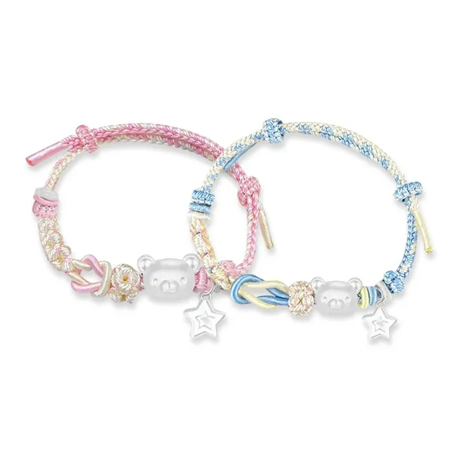SINO GEM S 999 Fine Silver Bracelets Unisex-25