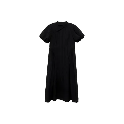 Boutique By Babymoon Short Sleeved Dress Women's Black