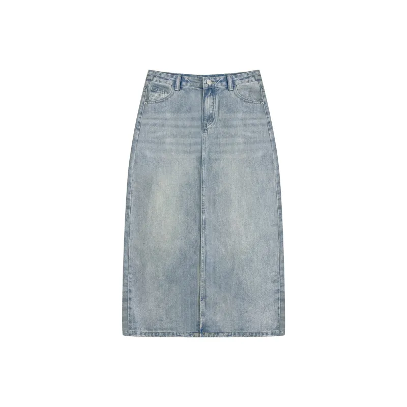 FOREVER 21 Denim Long Skirts Women's-7