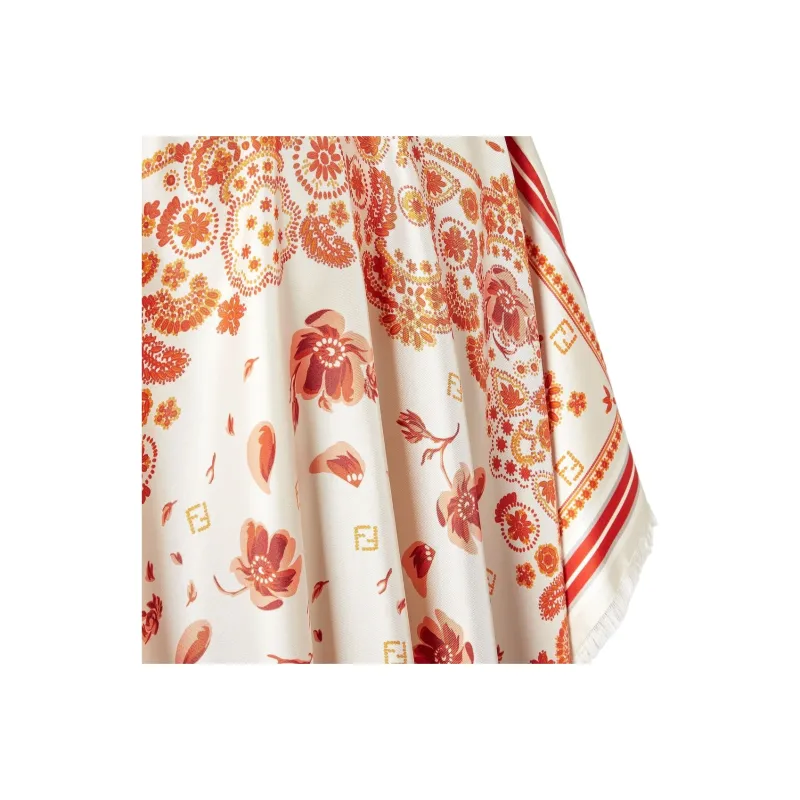 FENDI Cloaks Women's White-2