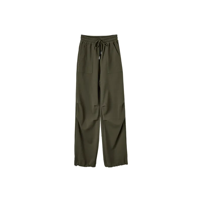 XIANGYING Cargo Pants Women's Army Green-0