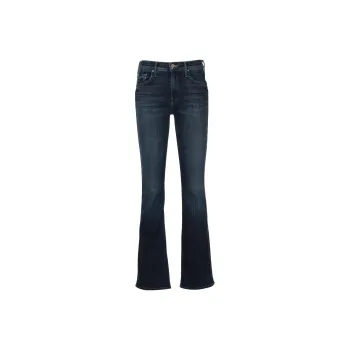 MOTHER Double Insider Sneak Bootcut Jeans