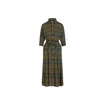 Polo Ralph Lauren Short-Sleeved Dresses Women's Olive Green