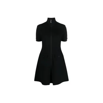 Moncler Logo Patch Mini Polo Dress
