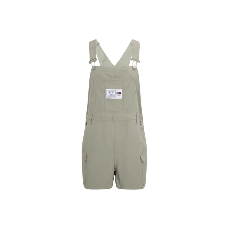 Tommy Hilfiger Bib Shorts Women's Gray-0