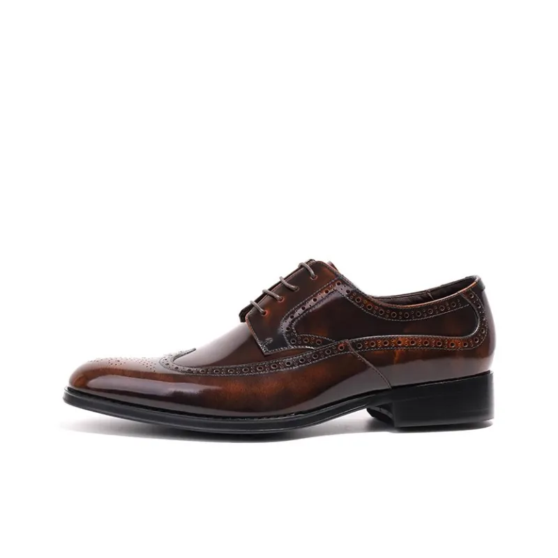 Bansley Men's Casual Shoes Men Low Top Black-5