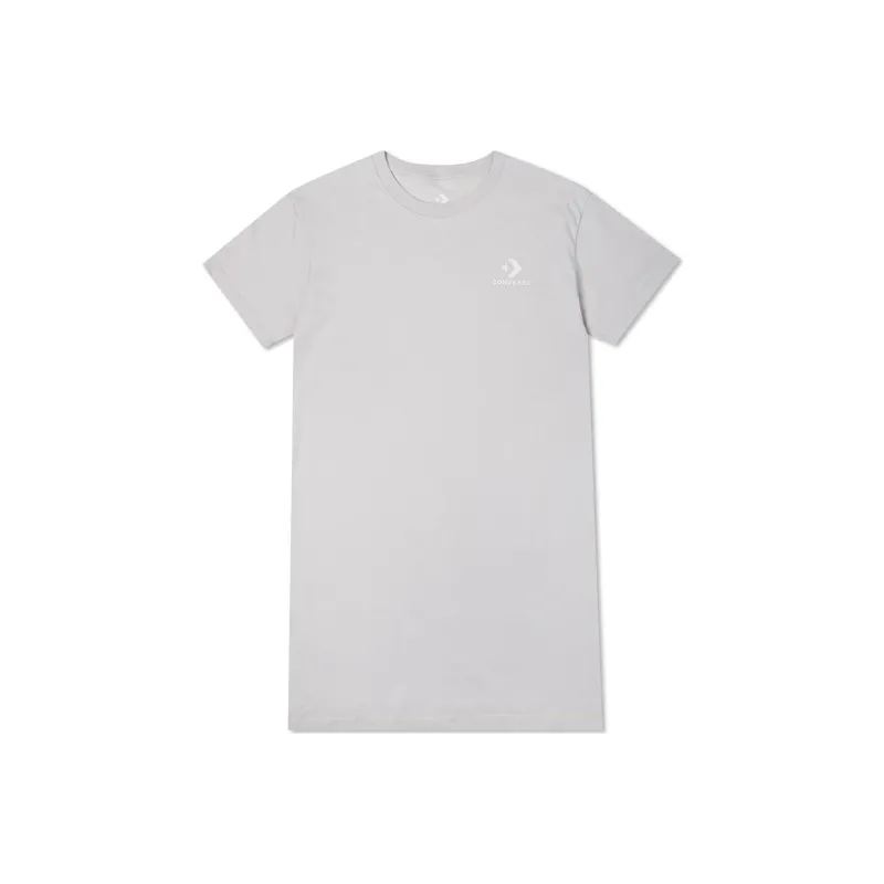 Converse Short Sleeved Dresses Women's Gray-0