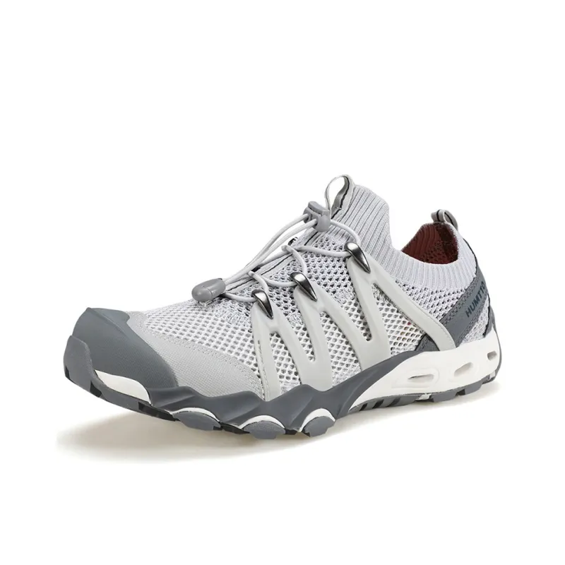 HUMTTO Support Anti Collision Cushioning River Trekking Shoes Men's Antarctic Gray-1