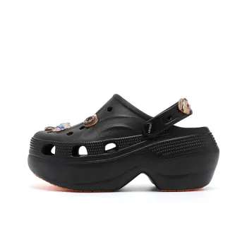 JOSINY Trendy Fashion, Summer Breathable, Soft And Springy Sole, Closed Toe Slippers Clogs Women's Black