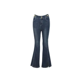 E.BECKY Jeans Women's Denim Blue