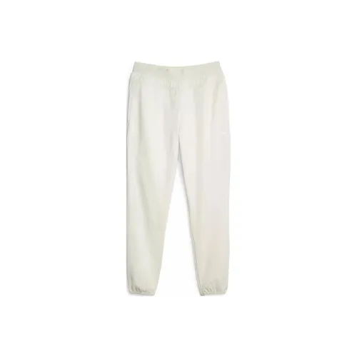 PUMA STRONG POWERFLEECE JOGGER Knitted Sweatpants Women's White
