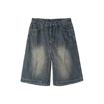 TONYBEAR Denim Shorts Unisex Blue