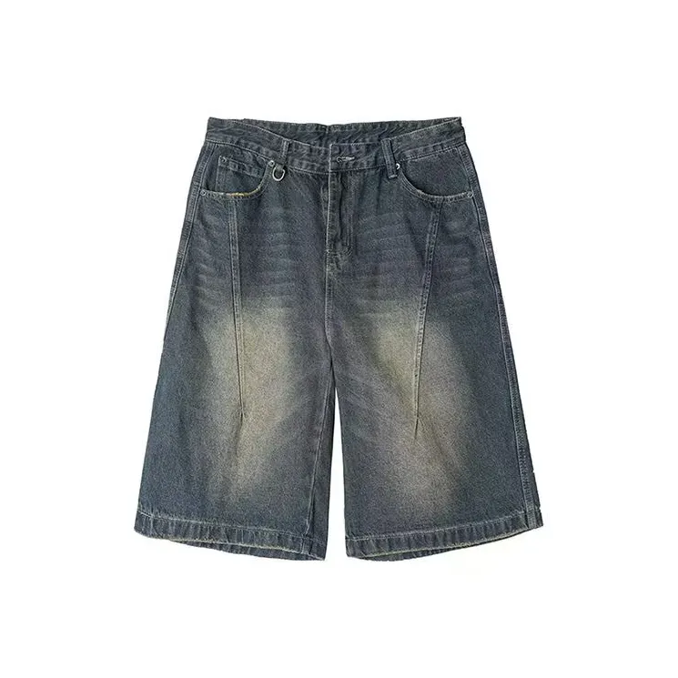 TONYBEAR Denim Shorts Unisex Blue-0