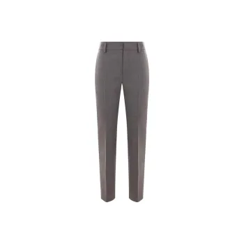 Brunello Cucinelli Mélange effect Tailored Trousers