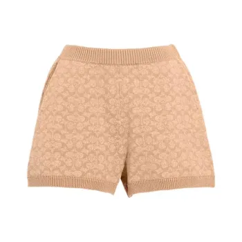 COACH SS22 Casual Shorts Women's Natural