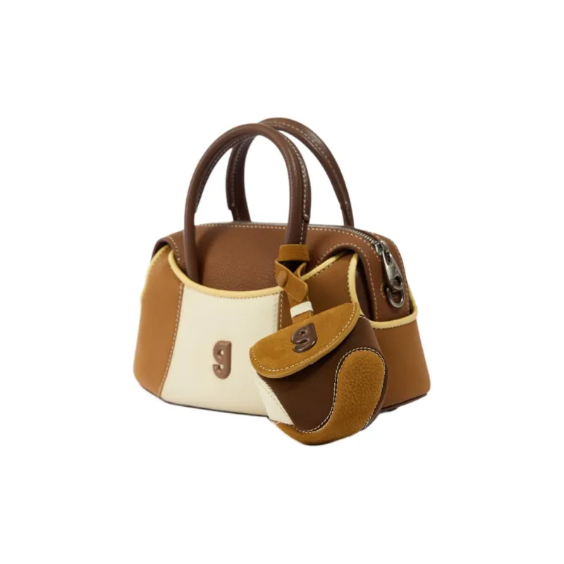 KUNOGIGI Cow Leather Handbag Regular Unisex Multicolor-10