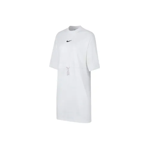 Nike Short Sleeved Dresses Women's White