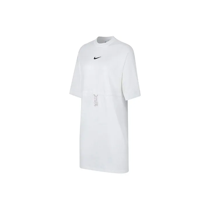 Nike Short Sleeved Dresses Women's White-0
