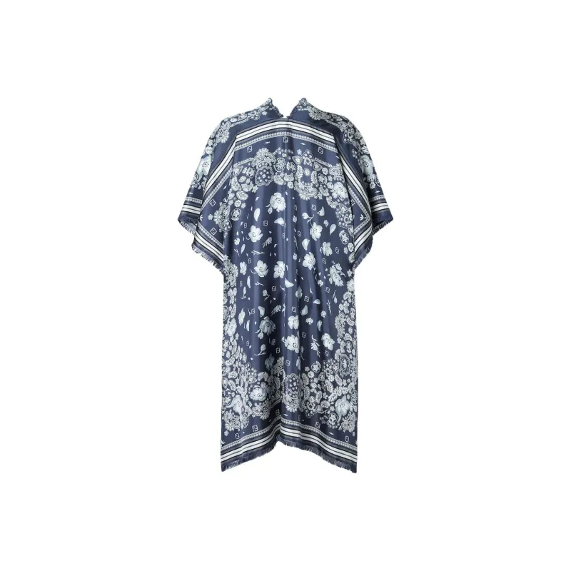 FENDI Cloaks Women's Blue-1