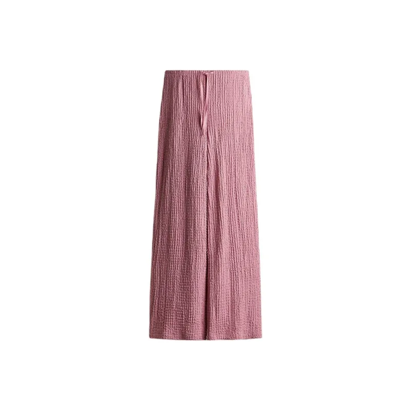 H&M Casual Pants Women's Gray Pink-0
