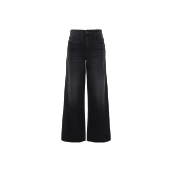 MOTHER The Spinner Zip Sneak Jeans