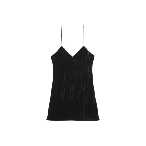 SAINT LAURENT Low Back Sleeveless Mini Dress