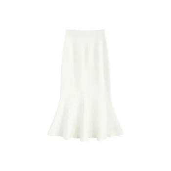Garbege Knit Long Skirts Women's