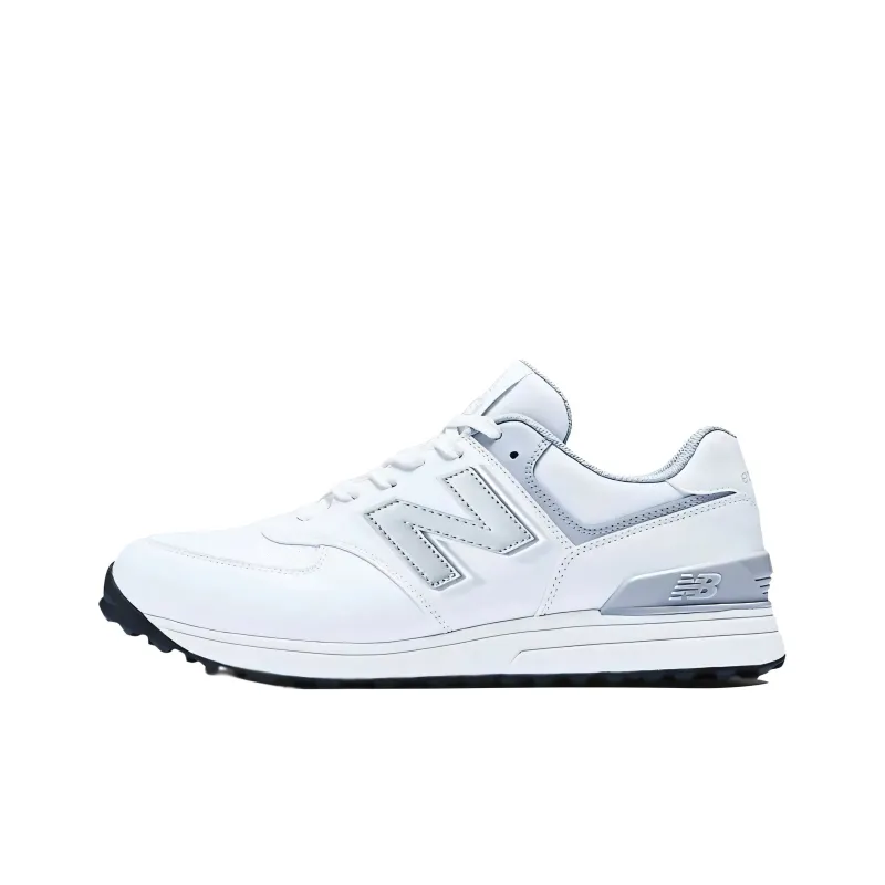 New Balance NB 574 V3 Low Top Golf Shoes Unisex White 2E Width-0