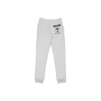MOSCHINO Knitted Sweatpants Women's Gray