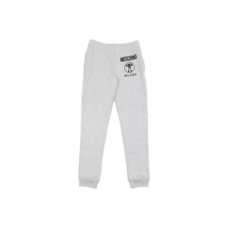MOSCHINO Knitted Sweatpants Women's Gray-0