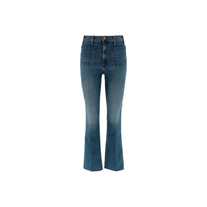 MOTHER The Hustler Distressed Jeans-0