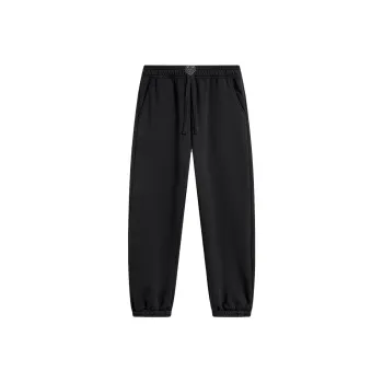 LiNing x YINGXIONGLIANMENGPOLUO,LIANMINGKUAN Sports Life Collection Knitted Sweatpants Women's Black