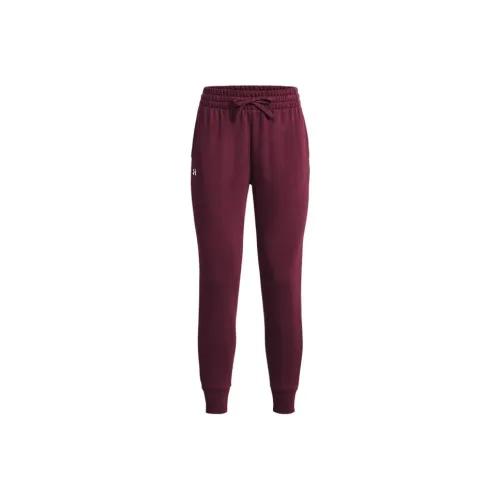 Under Armour Knitted Sweatpants Women's Burgundy