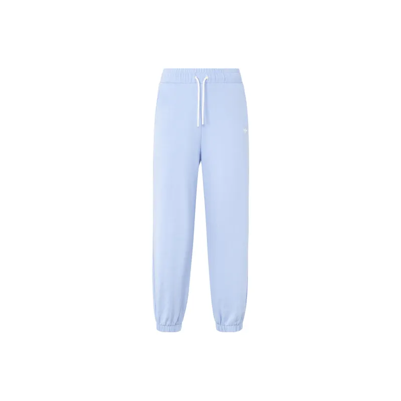Adidas Originals EXCLUSIVES Knitted Sports Pants Women's Light Pink Blue-0