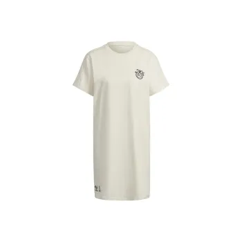 Adidas Originals Short Sleeved Dresses Women's White
