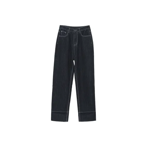 Fstudio Jeans Women's Navy Blue