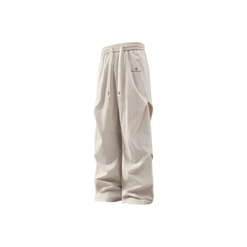 Maserati Casual Pants Unisex Dark Gray-6