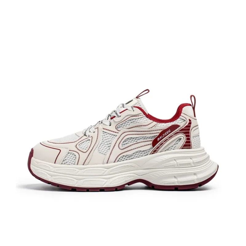 HACKBUTEER Low Top Chunky Sneakers Men's Box Included-1