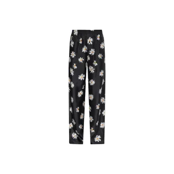 MOSCHINO Daisy Printed Twill Trousers